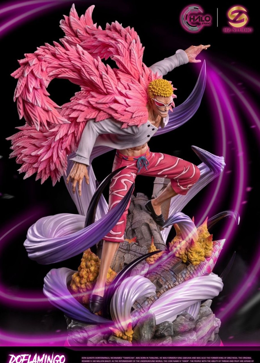 Anime HZ Studios X Halo Studios One Piece Gk Figures | [Pre-Order] One Piece Gk Figures - Shichibukai Doflamingo Gk1509 | Gk Figure