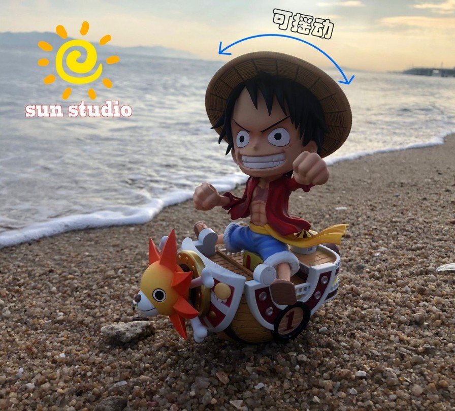 Anime Solar Studio One Piece Gk Figures | [Pre-Order] One Piece Gk Figures - Thousand Sunny Luffy Gk1509 | Gk Figure