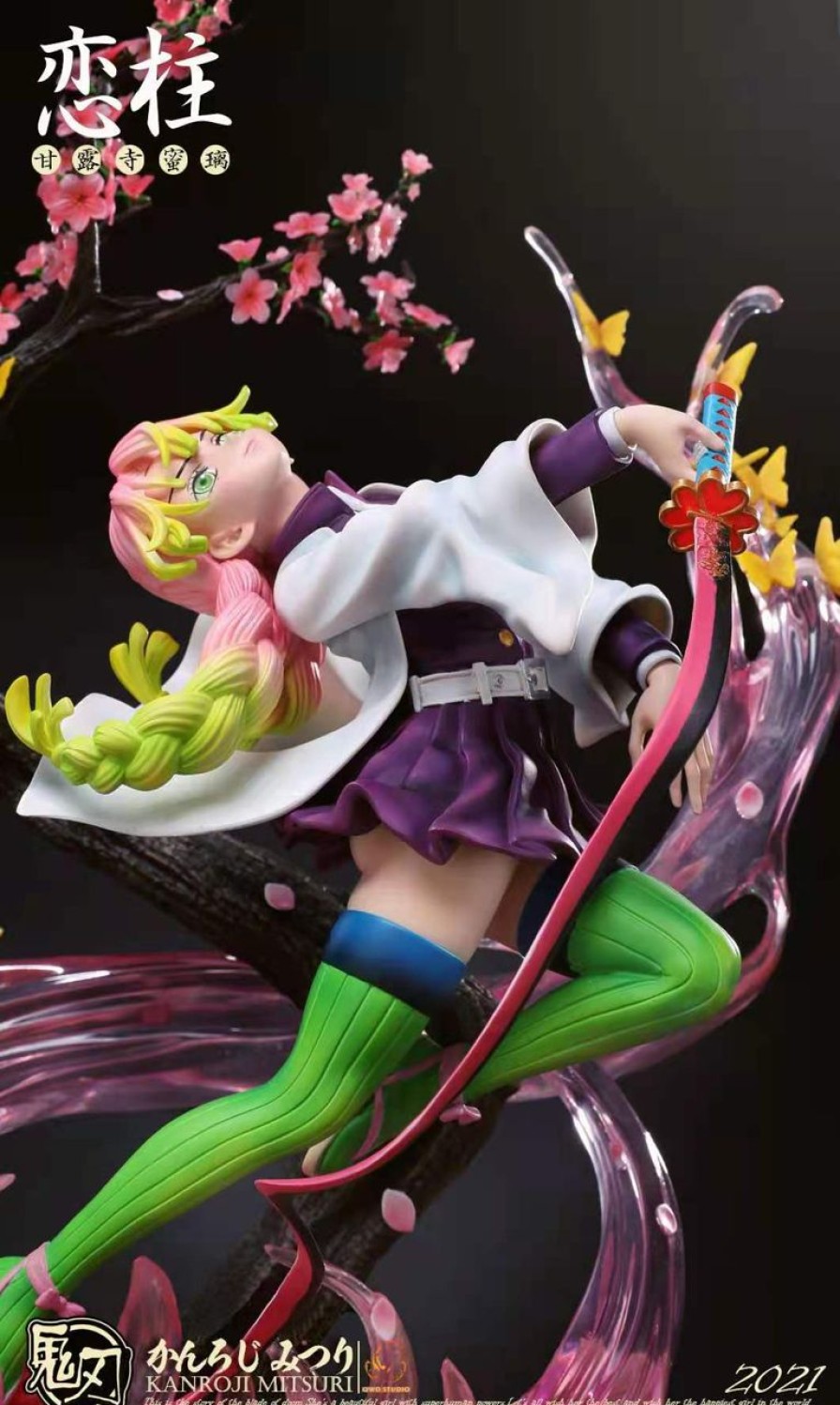 Anime QWD Studio Demon Slayer Gk Figures | [Pre-Order] Demon Slayer Gk Figures - Qwd Love Pillar Kanroji Mitsuri Gk1509 | Gk Figure