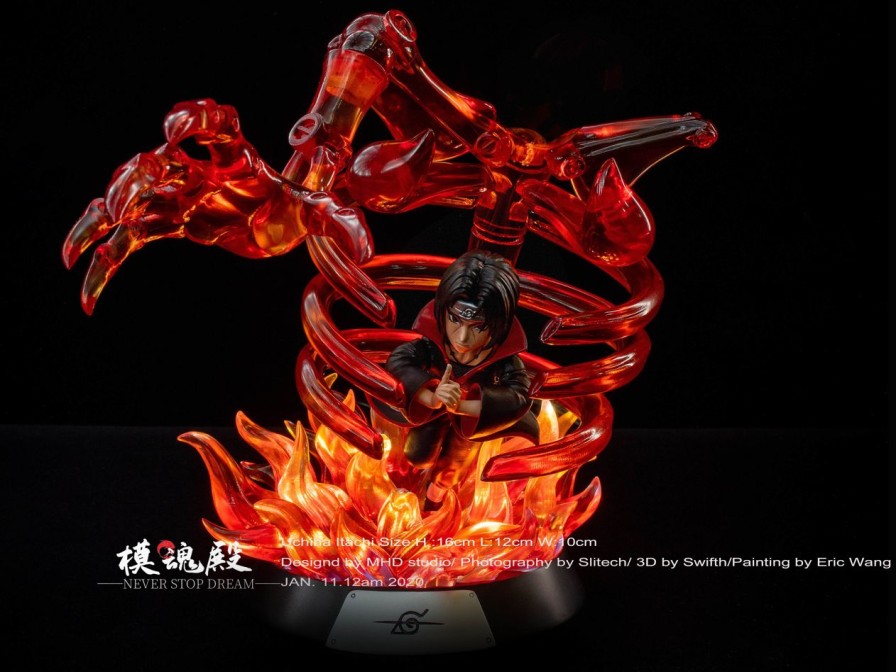 Anime MHD Studio Naruto Gk Figures | [Instock] Naruto Gk Figures - Uchiha Itachi - Akatsuki Series #1 Gk1509 | Gk Figure