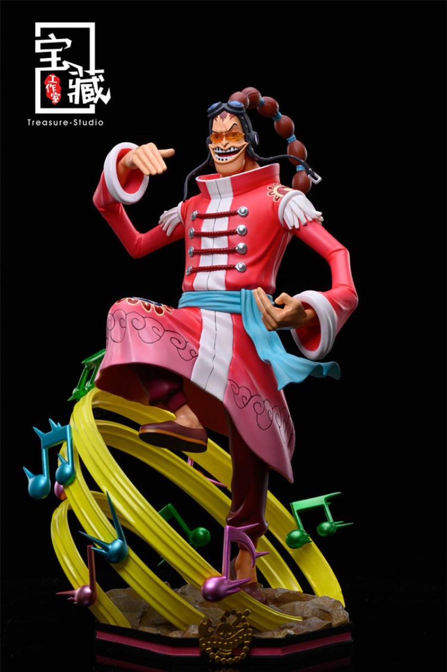 Anime Treasure Studio One Piece Gk Figures | [Pre-Order] One Piece Gk Figures - Supernova Series Scratchmen Apoo Gk1509 | Gk Figure