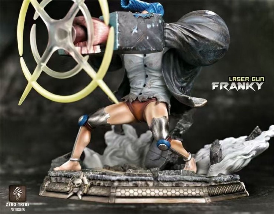 Anime Zero Tribe Studio One Piece Gk Figures | [Pre-Order] One Piece Gk Figures - Franky Radical Beam Gk1509 | Gk Figure