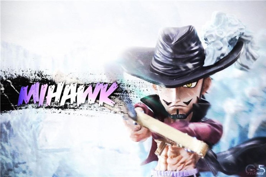 Anime G5 Studios One Piece Gk Figures | [Instock] One Piece Gk Figures - Hawk Eyes - Dracule Mihawk Gk1509 | Gk Figure