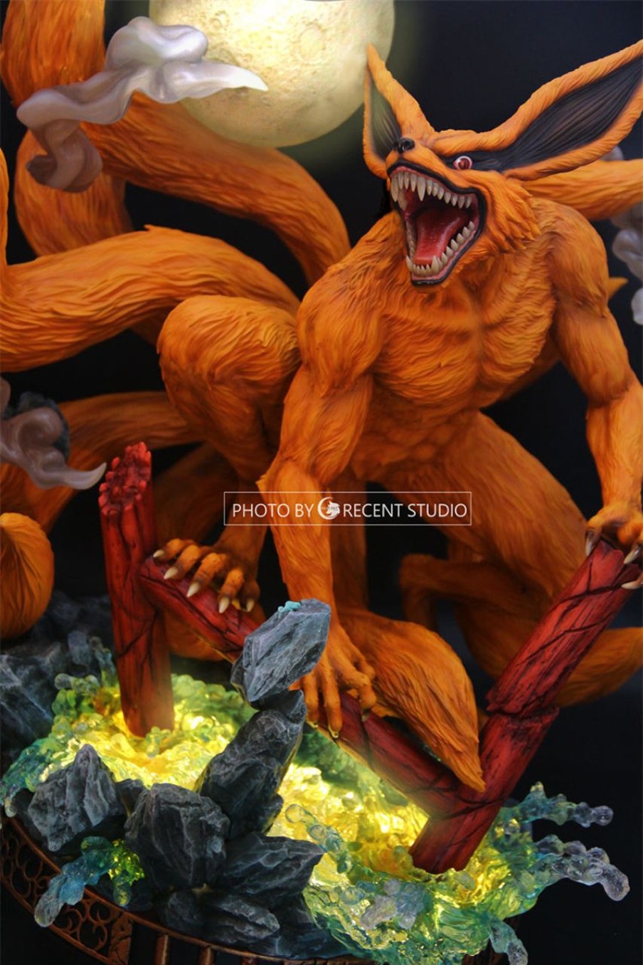 Anime Crescent Studio Naruto Gk Figures | [Pre-Order] Naruto Gk Figures - Crescent Naruto Nine Tails Chakra Mode Naruto And Kurama Gk1509 | Gk Figure