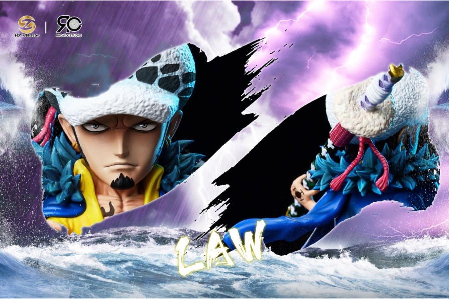 Anime RC Studio X HZ Studio One Piece Gk Figures | [Pre-Order] One Piece Gk Figures - Rc Art X Hz One Piec New World King Series Law Gk1509 | Gk Figure