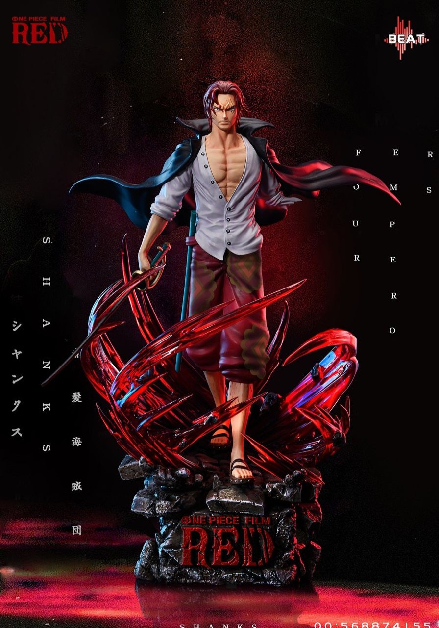 Anime Beat Studio One Piece Gk Figures | [Pre-Order] One Piece Gk Figures - Red Hair Shanks Gk1509 | Gk Figure