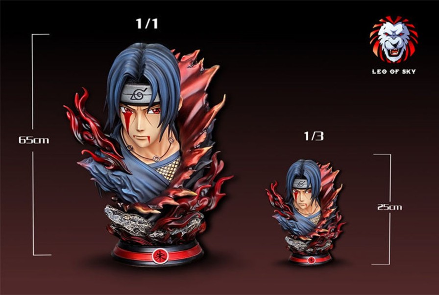 Anime Leo Of Sky Studio Naruto Gk Figures | [Pre-Order] Naruto Gk Figures - Leo Of Sky Naruto Uchiha Itachi Statue Gk1509 | Gk Figure