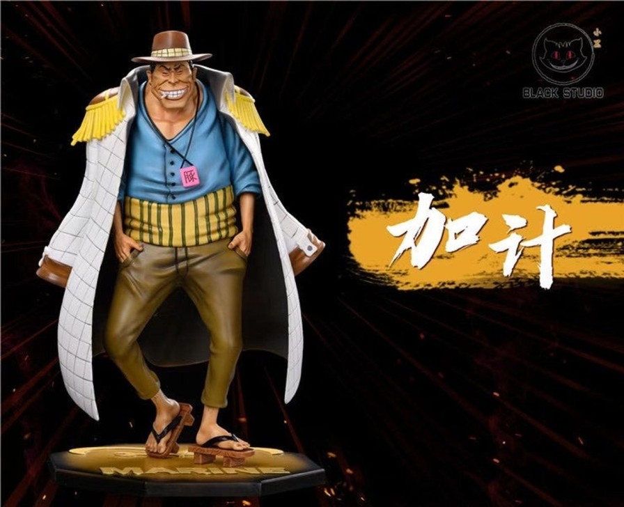 Anime Black Studio One Piece Gk Figures | [Pre-Order] One Piece Gk Figures - Black Art Marine Series Tokikake Chaton Gk1509 | Gk Figure