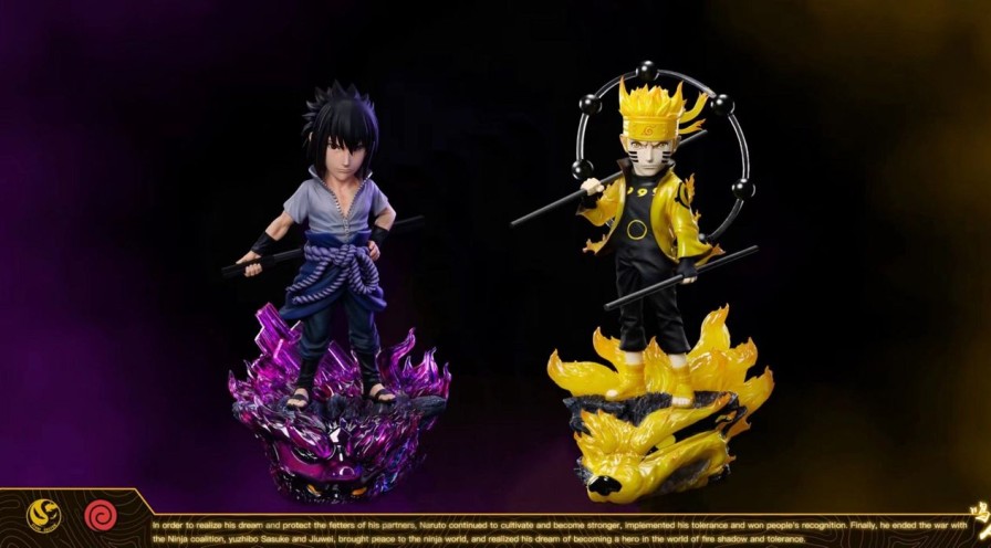 Anime Stone Customized Studio  Naruto Gk Figures | [Pre-Order] Naruto Gk Figures - Sasuke And Gk1509 | Gk Figure