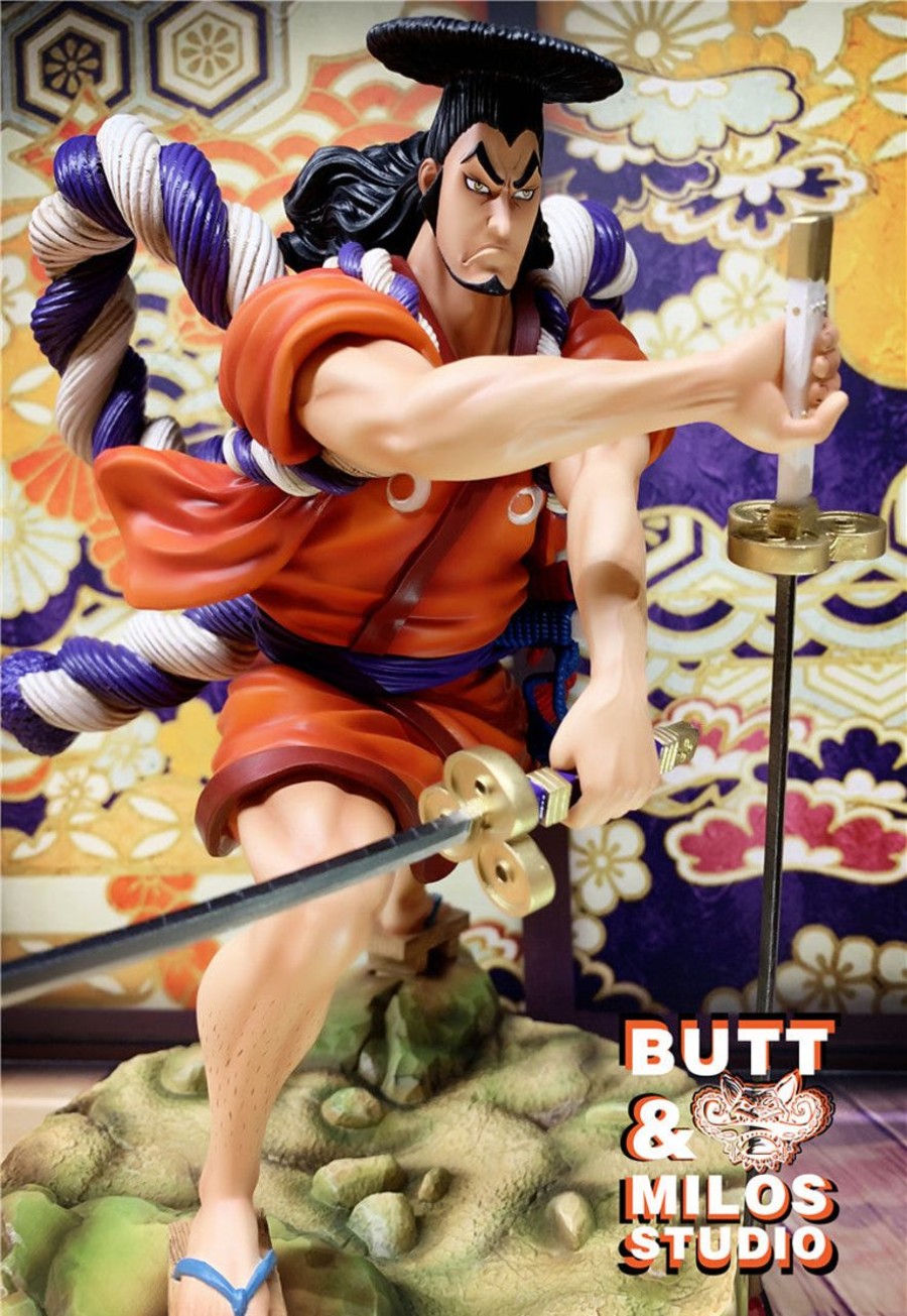 Anime Butt & Milos Studio One Piece Gk Figures | [Pre-Order] One Piece Gk Figures - Kozuki Family Kozuki Oden Gk1509 | Gk Figure