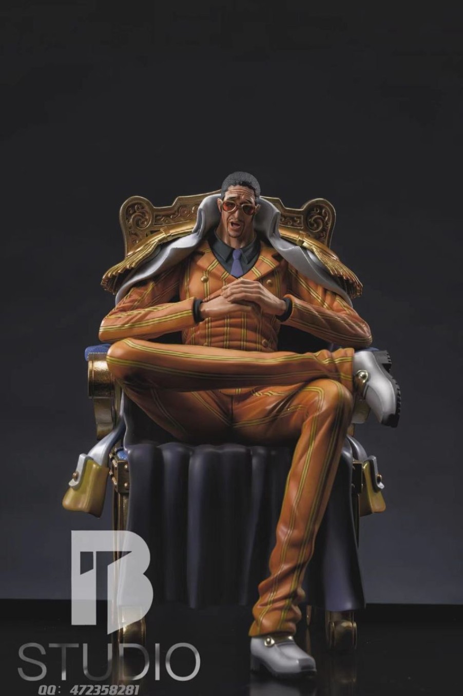 Anime BT Studio  One Piece Gk Figures | [Pre-Order] One Piece Gk Figures - Badmiral Sitting Pose Series Kizaru Borsalino Gk1509 | Gk Figure