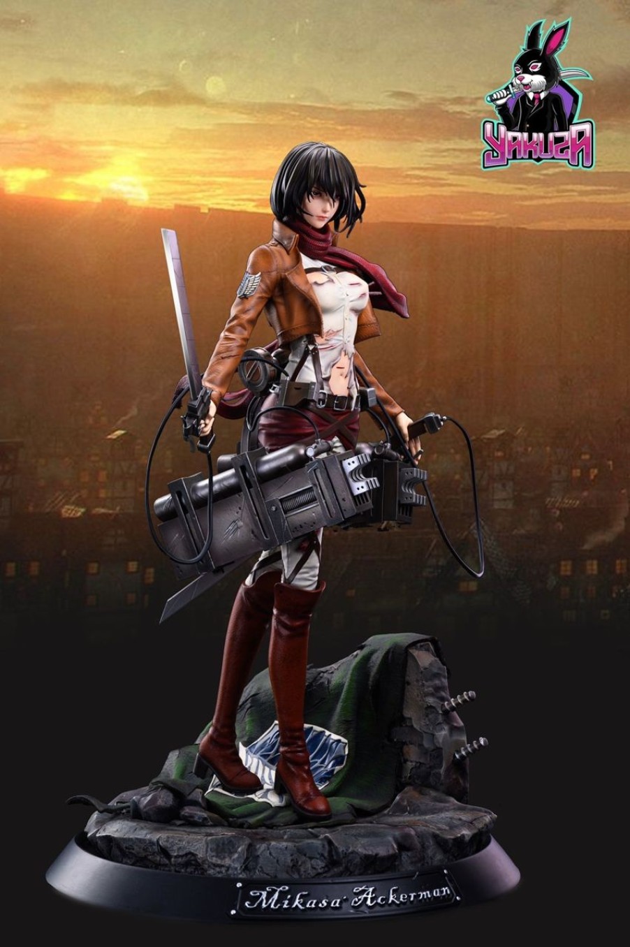 Anime Yakuza Studio Attack On Titan Gk Figures | [Pre-Order] Attack On Titan Gk Figures - Mikasa Ackerman Gk1509 | Gk Figure