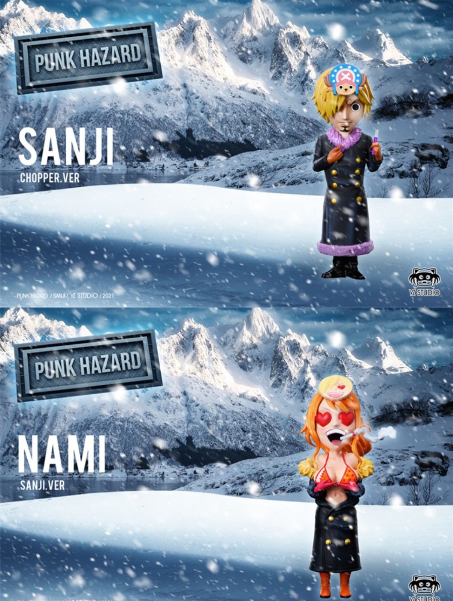 Anime YZ Studio One Piece Gk Figures | [Pre-Order] One Piece Gk Figures - Punk Hazard Series Sanji And Nami Gk1509 | Gk Figure