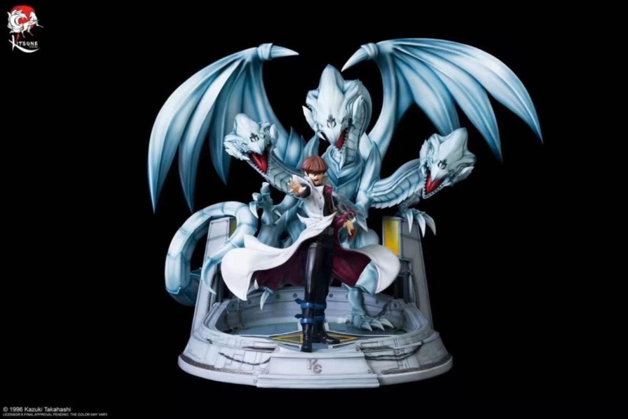 Anime Kitsune Statue Yu-Gi-Oh! Gk Figures | [Pre-Order] Yu-Gi-Oh! Gk Figures - Yugioh Kaiba And Blue Eyes Ultimate Dragon (Licensed) Gk1509 | Gk Figure