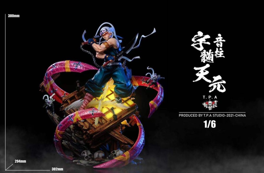 Anime TPA Studio Demon Slayer Gk Figures | Demon Slayer Gk Figures - Sound Pillar Uzui Tengen Gk1509 | Gk Figure