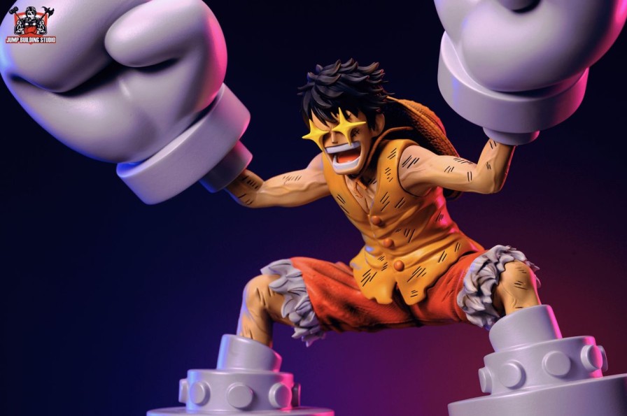 Anime JB Studio One Piece Gk Figures | [Pre-Order] One Piece Gk Figures - Candle Armor Luffy Gk1509 | Gk Figure