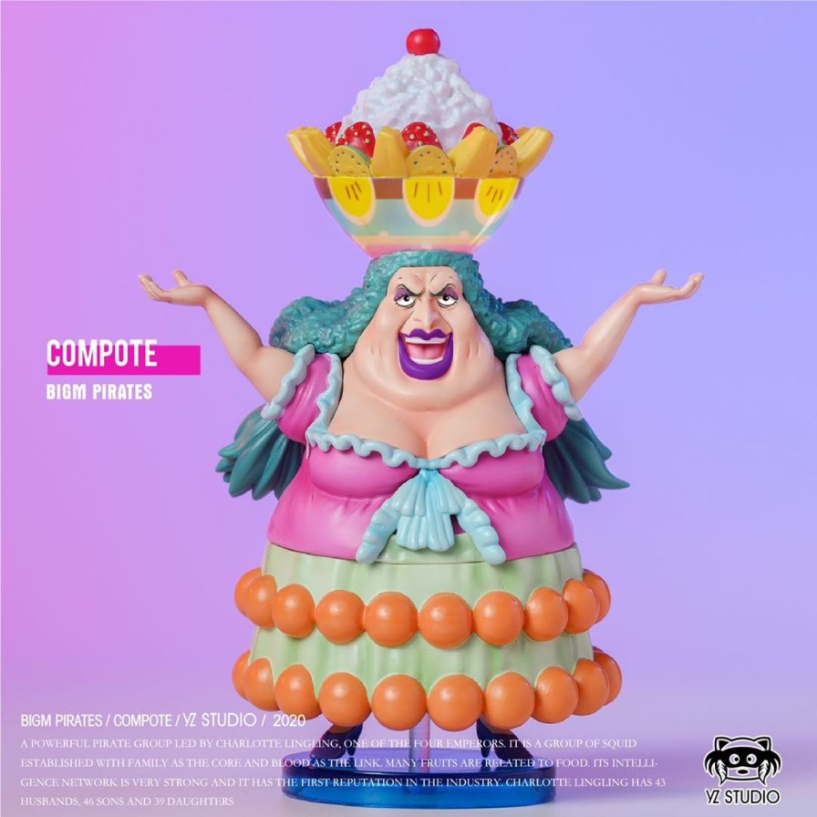 Anime YZ Studio One Piece Gk Figures | [Pre-Order] One Piece Gk Figures - Big Mom Pirates Charlotte Compote Gk1509 | Gk Figure