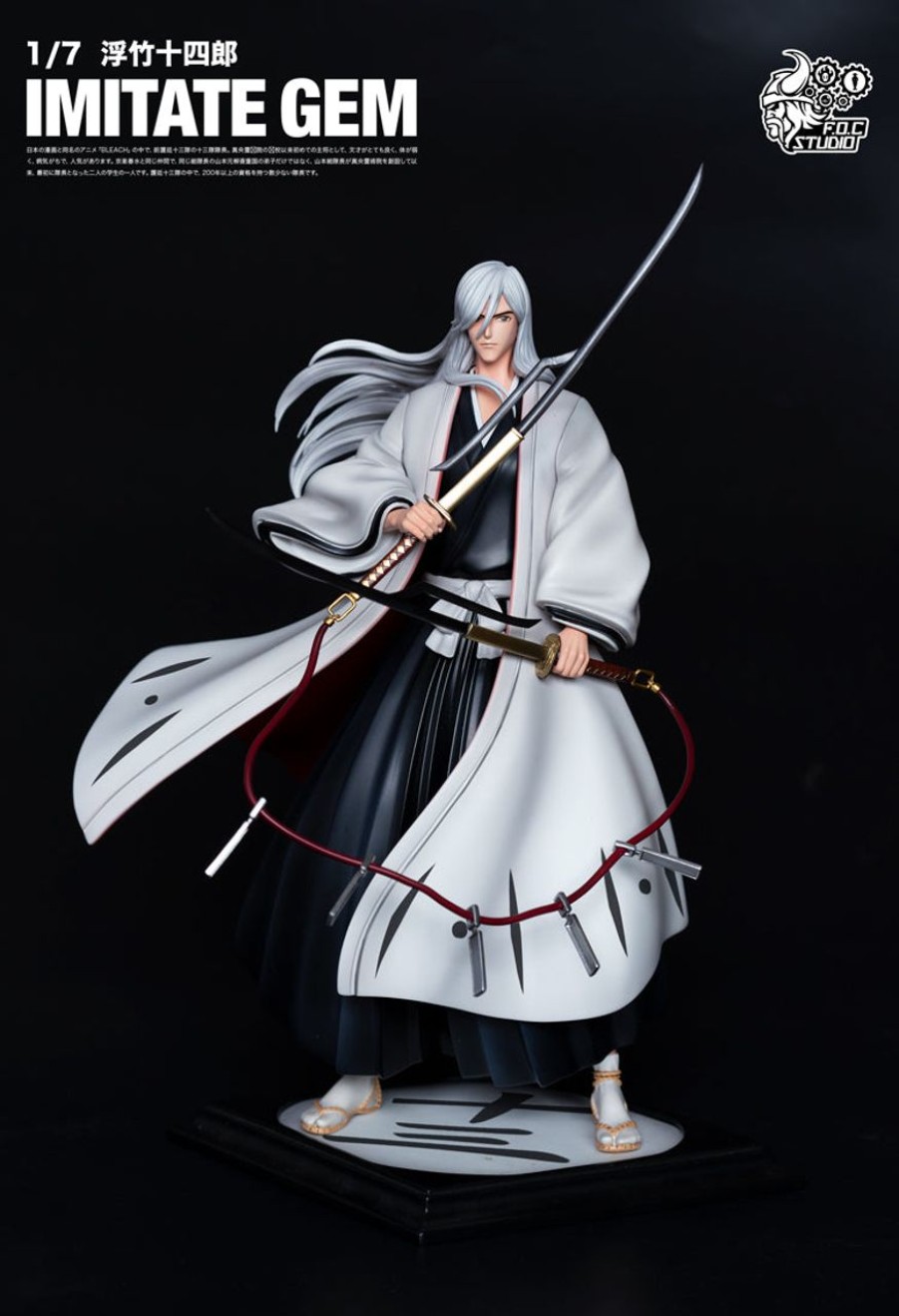 Anime FOC Studio Bleach Gk Figures | [Instock] Bleach Gk Figures - Fobleach Ukitake Jushiro Gk1509 | Gk Figure