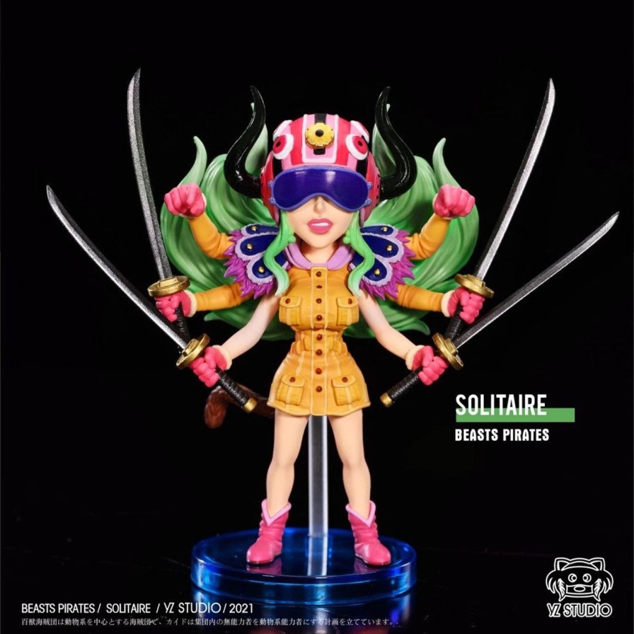 Anime YZ Studio One Piece Gk Figures | [Pre-Order] One Piece Gk Figures - Beasts Pirates Solitaire Gk1509 | Gk Figure