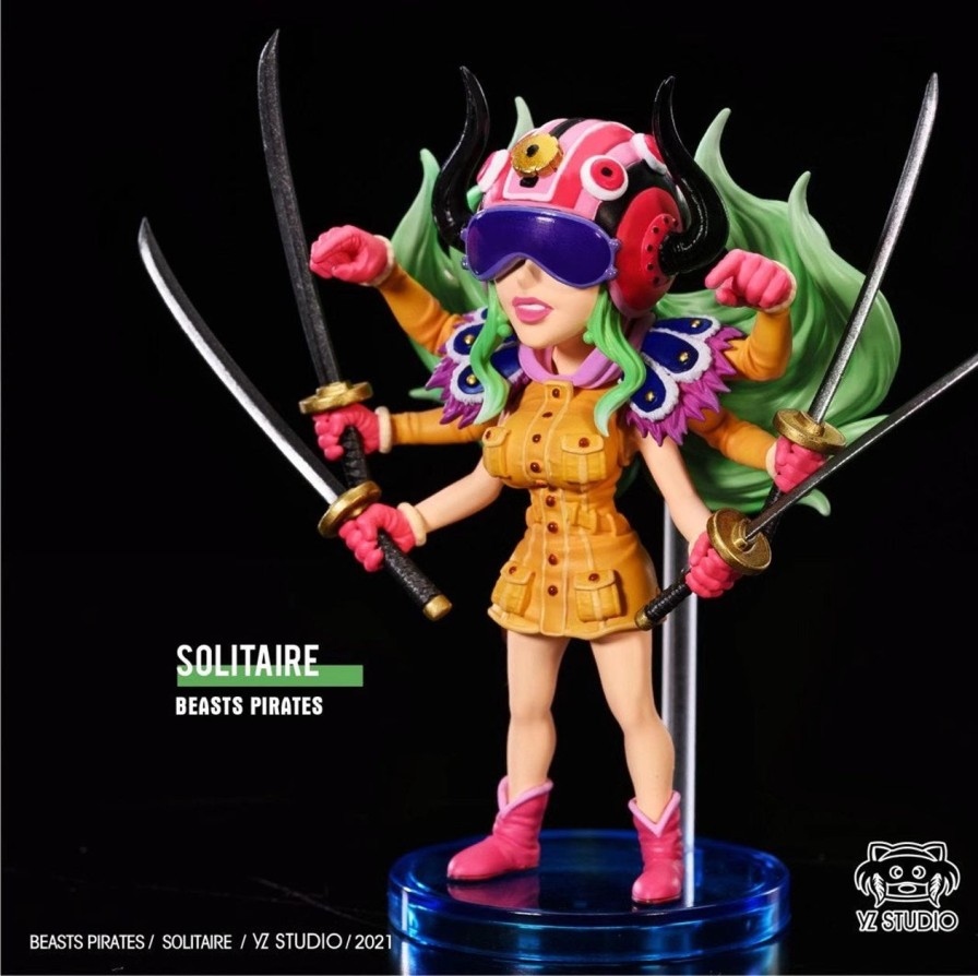 Anime YZ Studio One Piece Gk Figures | [Pre-Order] One Piece Gk Figures - Beasts Pirates Solitaire Gk1509 | Gk Figure