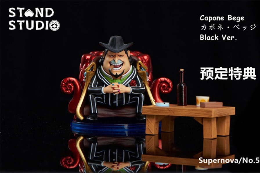 Anime Stand Studio  One Piece Gk Figures | [Pre-Order] One Piece Gk Figures - Stand Supernova Capone Bege Gk1509 | Gk Figure