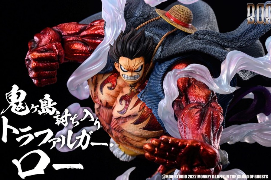 Anime BOA Studio One Piece Gk Figures | [Pre-Order] One Piece Gk Figures - Onigashima Arc Straw Hat Pirates Series Luffy Gk1509 | Gk Figure