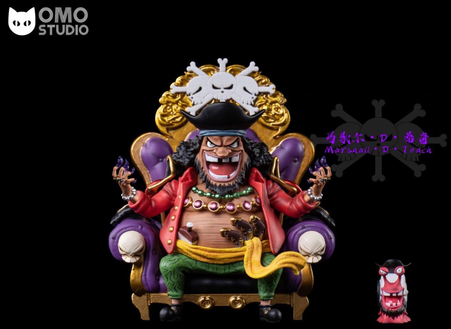 Anime OMO Studio One Piece Gk Figures | [Pre-Order] One Piece Gk Figures - Omo Blackbeard Pirates Marshall D Teach Gk1509 | Gk Figure