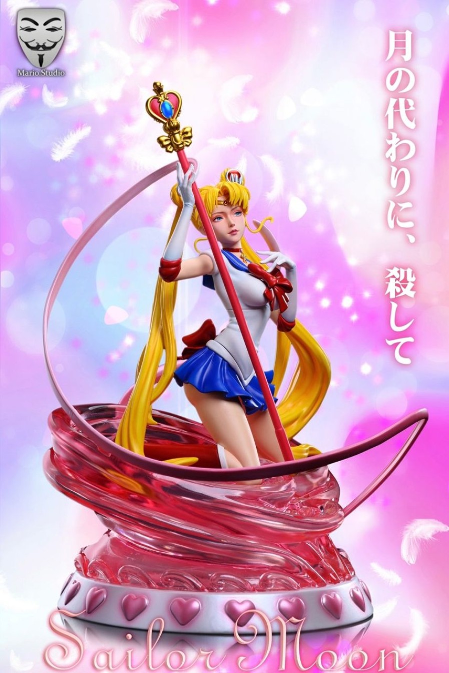 Anime Mario Studio Sailor Moon Gk Figures | [Pre-Order] Sailor Moon Gk Figures - Mario Sailor Moon Tsukino Usagi Gk1509 | Gk Figure