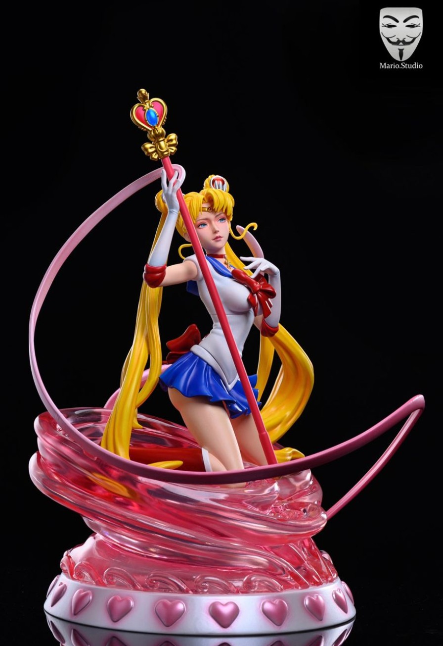 Anime Mario Studio Sailor Moon Gk Figures | [Pre-Order] Sailor Moon Gk Figures - Mario Sailor Moon Tsukino Usagi Gk1509 | Gk Figure