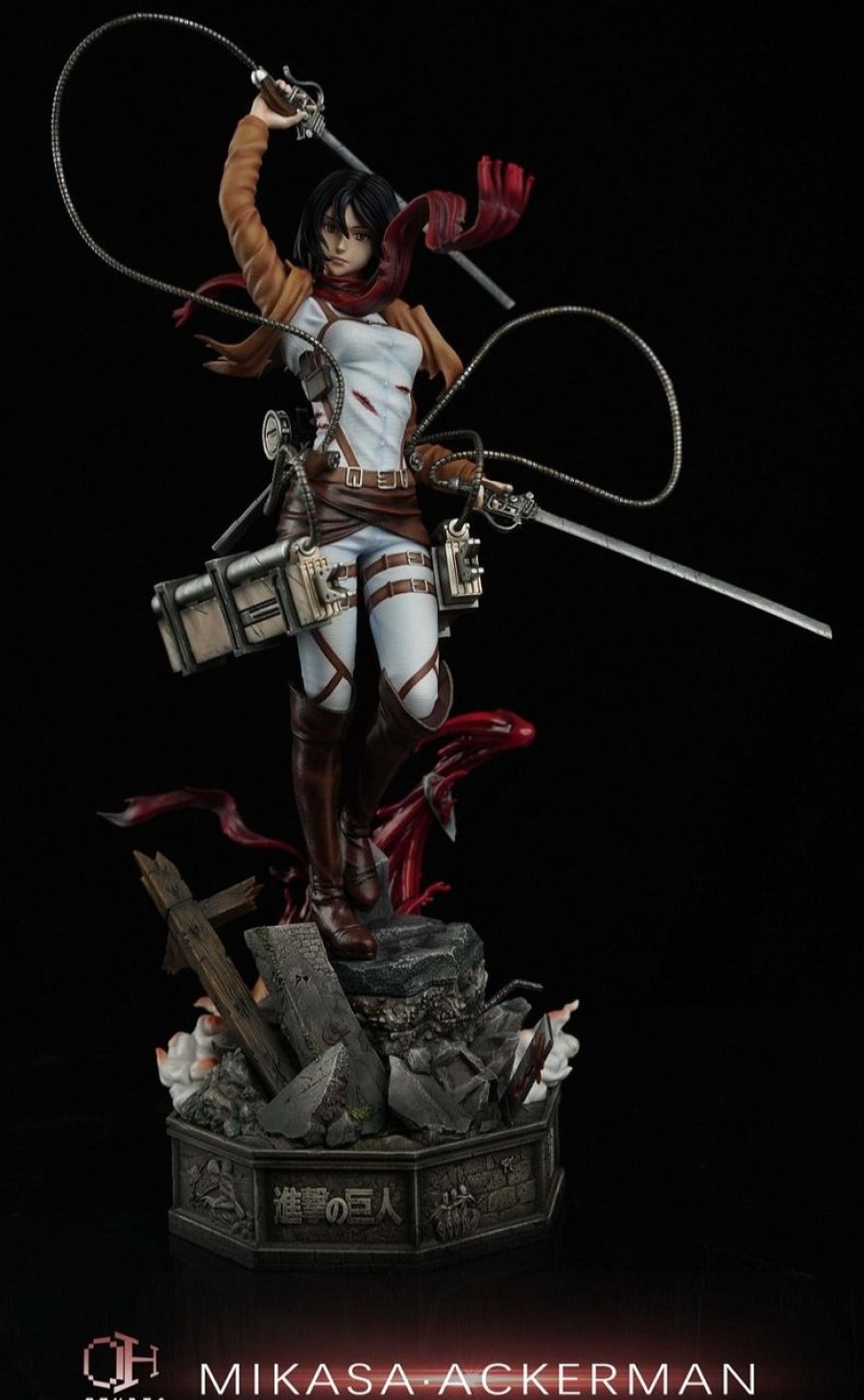 Anime OH Studio Attack On Titan Gk Figures | [Pre-Order] Attack On Titan Gk Figures - Oh Mikasa Ackerman Gk1509 | Gk Figure