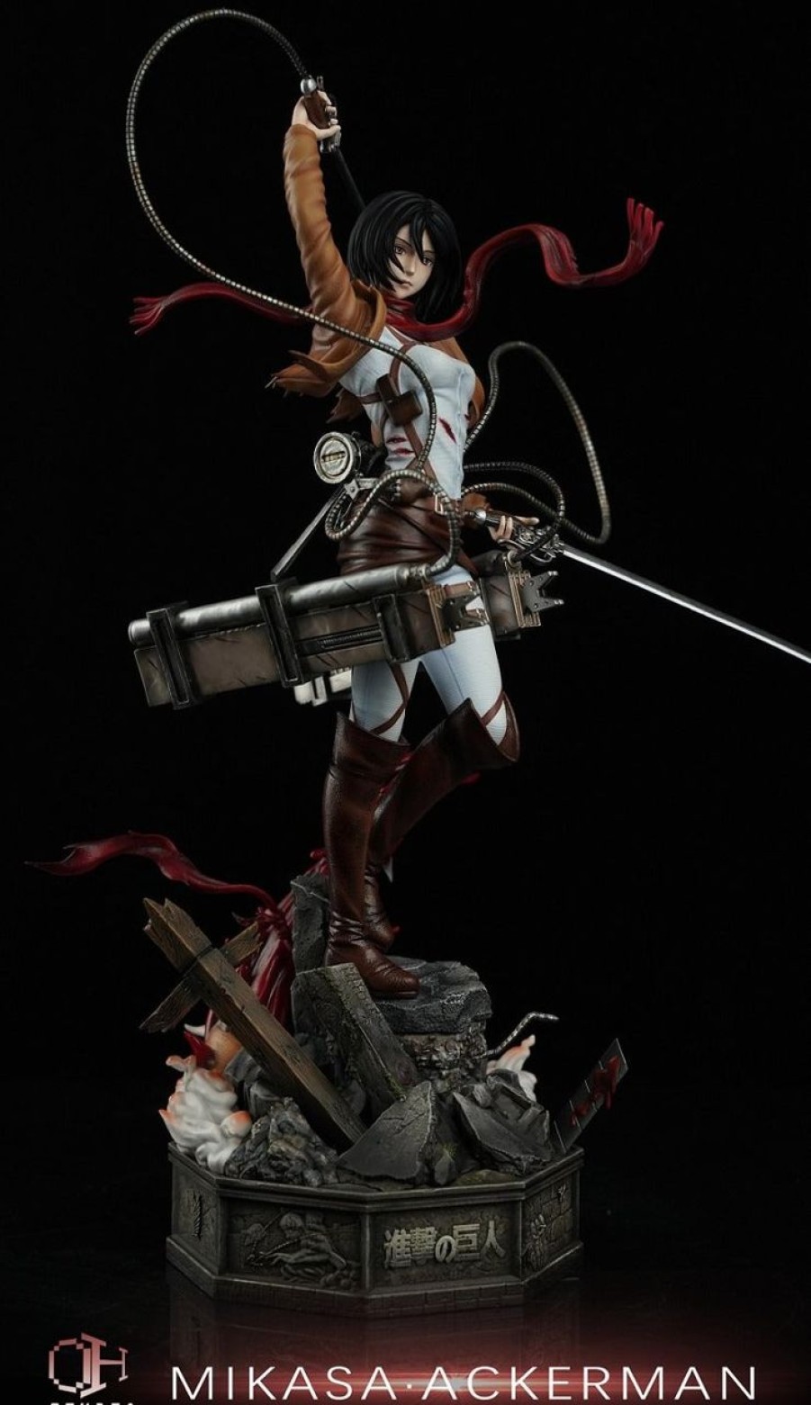 Anime OH Studio Attack On Titan Gk Figures | [Pre-Order] Attack On Titan Gk Figures - Oh Mikasa Ackerman Gk1509 | Gk Figure