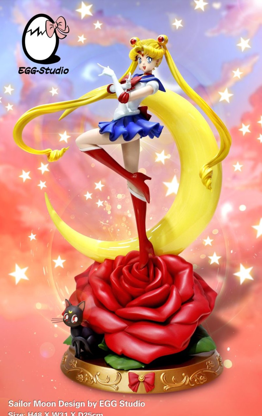 Anime EGG Studio Sailor Moon Gk Figures | [Pre-Order] Sailor Moon Gk Figures - Egg Sailor Moon Tsukino Usagi Gk1509 | Gk Figure