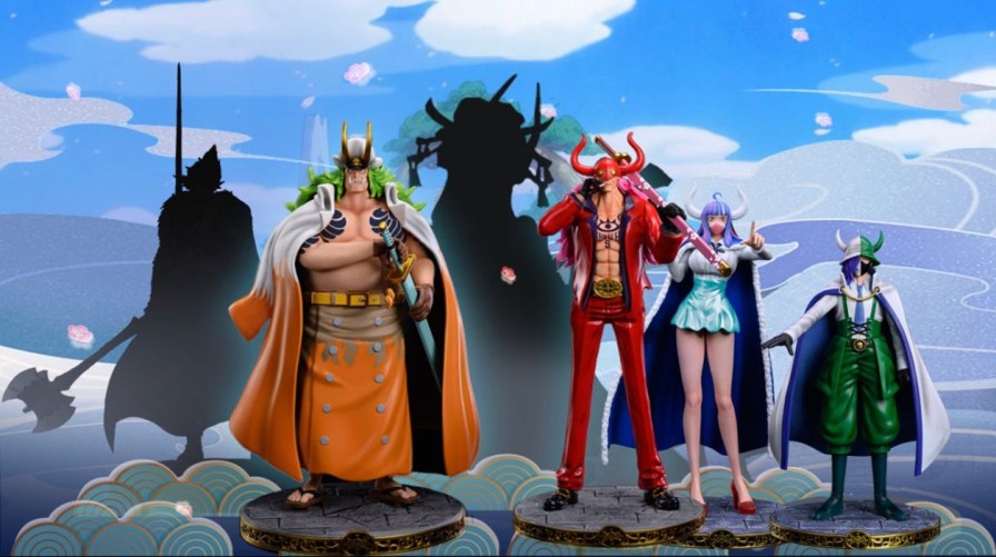 Anime Black Studio One Piece Gk Figures | [Pre-Order] One Piece Gk Figures - Black Tobi Roppo Ulti And Page One Gk1509 | Gk Figure