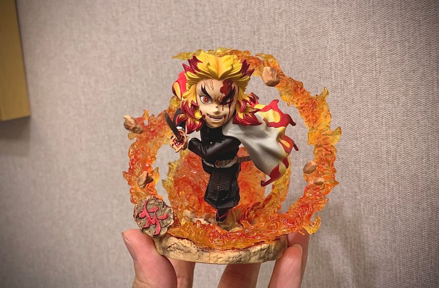 Anime GK Figure Demon Slayer Gk Figures | [Instock] Demon Slayer Gk Figures - Demon Slayer Flame Pillar Rengoku Kyojuro Gk1509 | Gk Figure