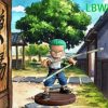 Anime LBWNB Studio One Piece Gk Figures | [Pre-Order] One Piece Gk Figures - Lbwnb Kid Series Roronoa Zoro Kid Gk1509 | Gk Figure