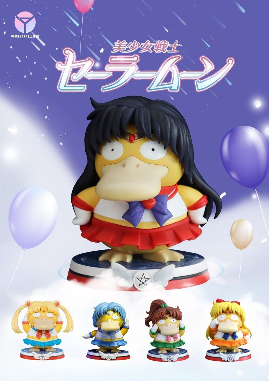 Anime Ya Ya Studio Sailor Moon Gk Figures | [Pre-Order] Sailor Moon Gk Figures - Psyduck Cosplay Series Hino Rei Gk1509 | Gk Figure