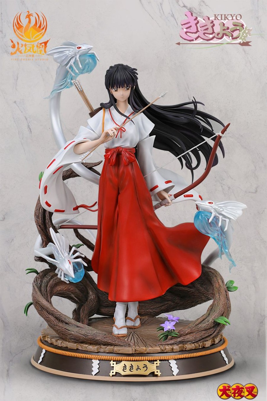 Anime Hearth Phenix Studio Inuyasha Gk Figures | [Pre-Order] Inuyasha Gk Figures - Inuyasha Kikyo Gk1509 | Gk Figure