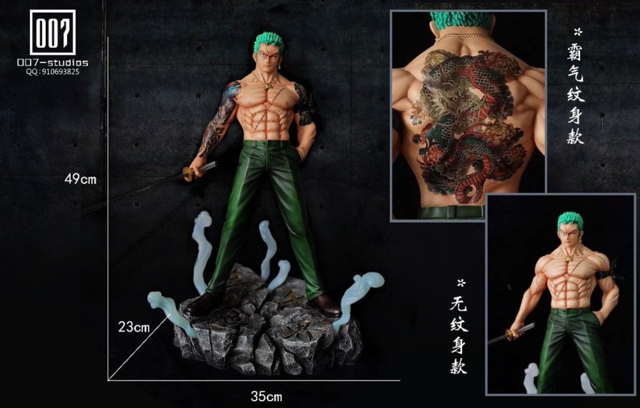 Anime 007 Studios One Piece Gk Figures | [Pre-Order] One Piece Gk Figures - Roronoa Zoro Gk1509 | Gk Figure