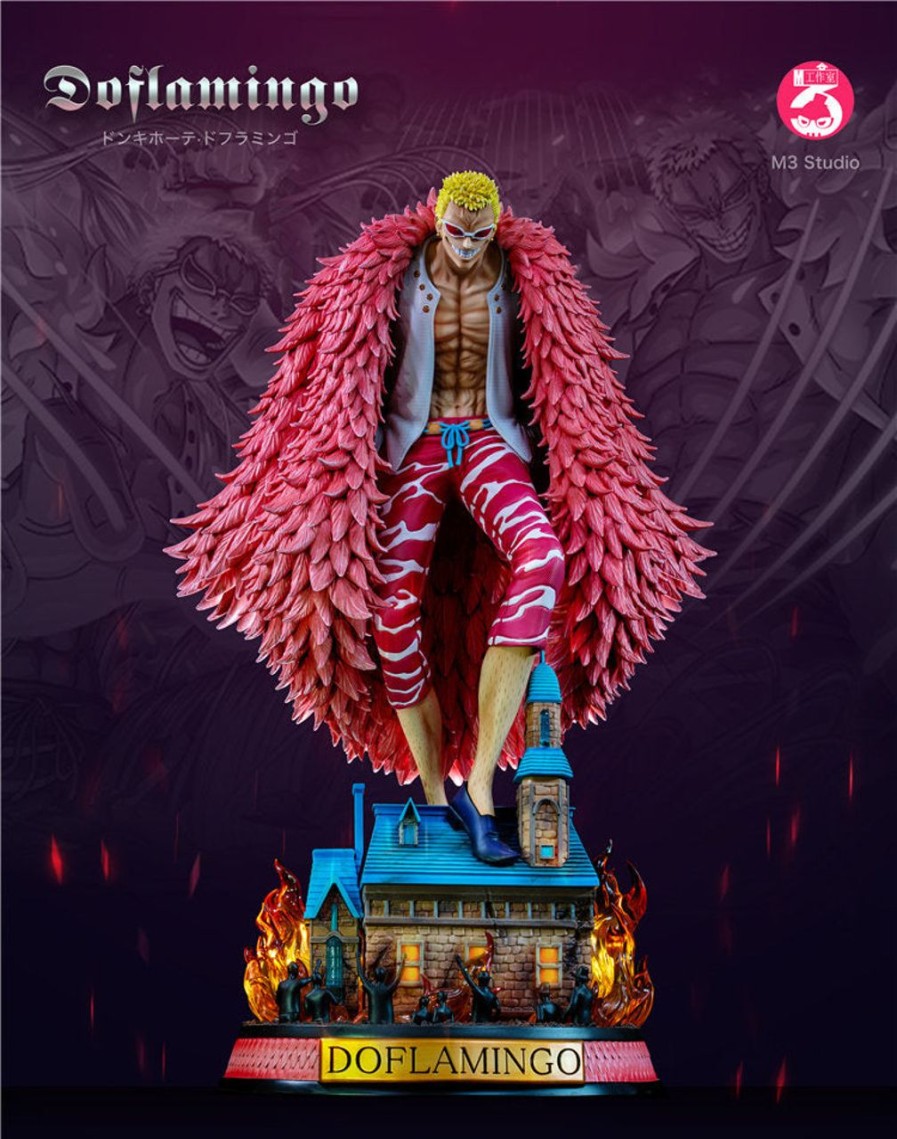 Anime M3 Studio One Piece Gk Figures | [Pre-Order] One Piece Gk Figures - M3 Donquixote Doflamingo Gk1509 | Gk Figure