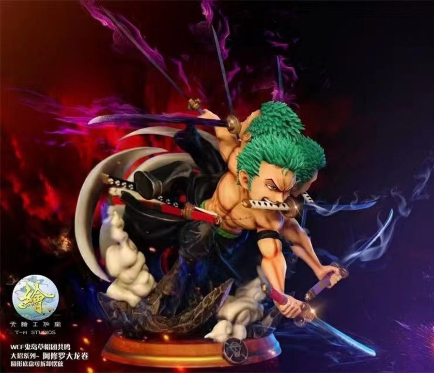 Anime TH Studios One Piece Gk Figures | [Instock] One Piece Gk Figures - Straw Hat Pirates Roronoa Zoro Gk1509 | Gk Figure