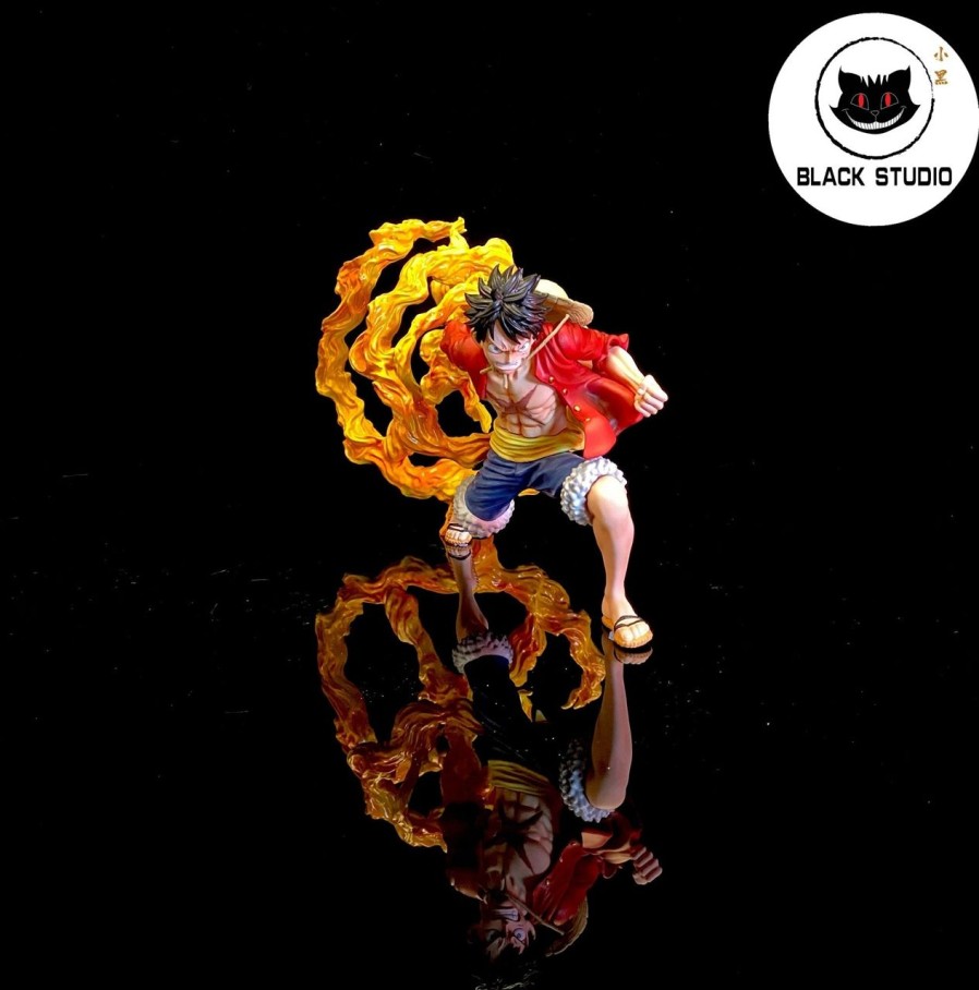 Anime Black Studio One Piece Gk Figures | [Pre-Order] One Piece Gk Figures - Three Brothers Series Luffy Gk1509 | Gk Figure