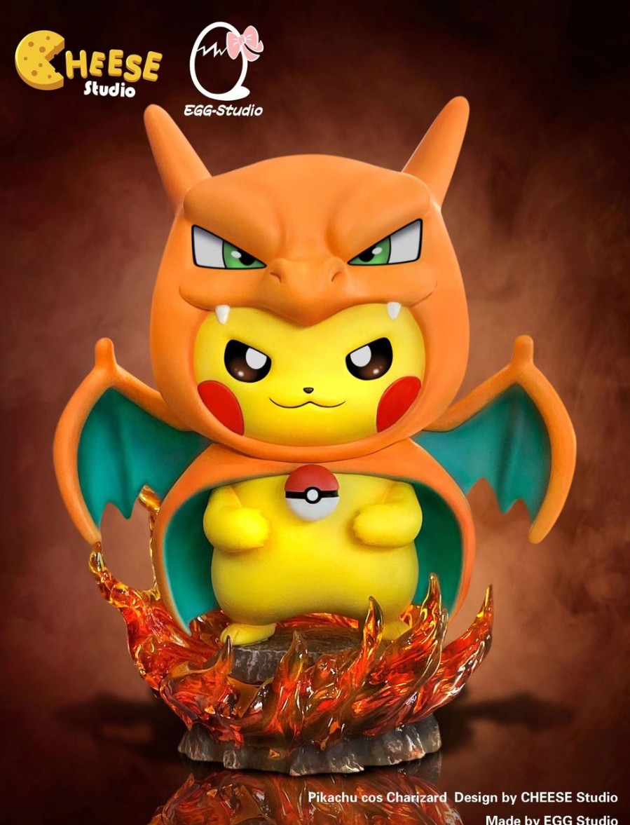 Anime EGG Studio Pokemon Gk Figures | [Pre-Order] Pokemon Gk Figures - Cosplay Series Charizard Gk1509 | Gk Figure