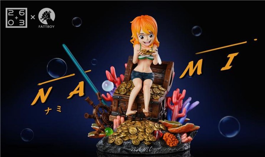 Anime 2603 Studio X Fattboy Studio One Piece Gk Figures | [Pre-Order] One Piece Gk Figures - Nami Gk1509 | Gk Figure