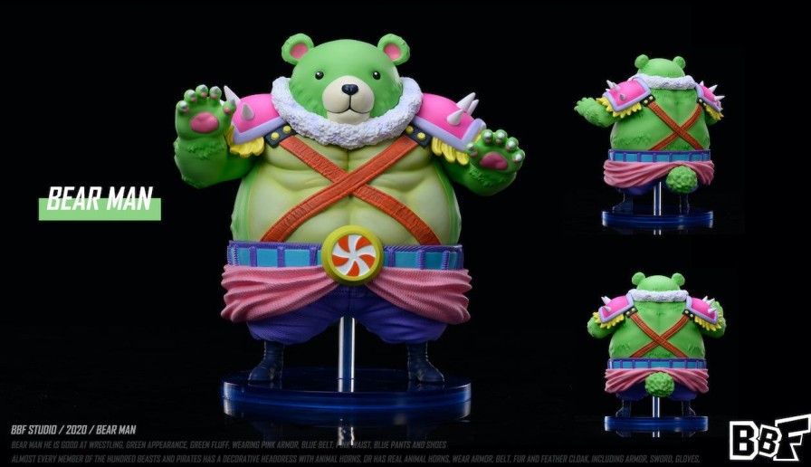 Anime BBF Studio One Piece Gk Figures | [Pre-Order] One Piece Gk Figures - Bearman And Gazelleman Gk1509 | Gk Figure