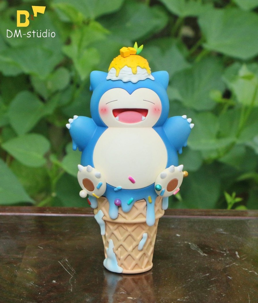 Anime DM Studios Pokemon Gk Figures | [Pre-Order] Pokemon Gk Figures - Ice-Cream Series Snorlax Gk1509 | Gk Figure