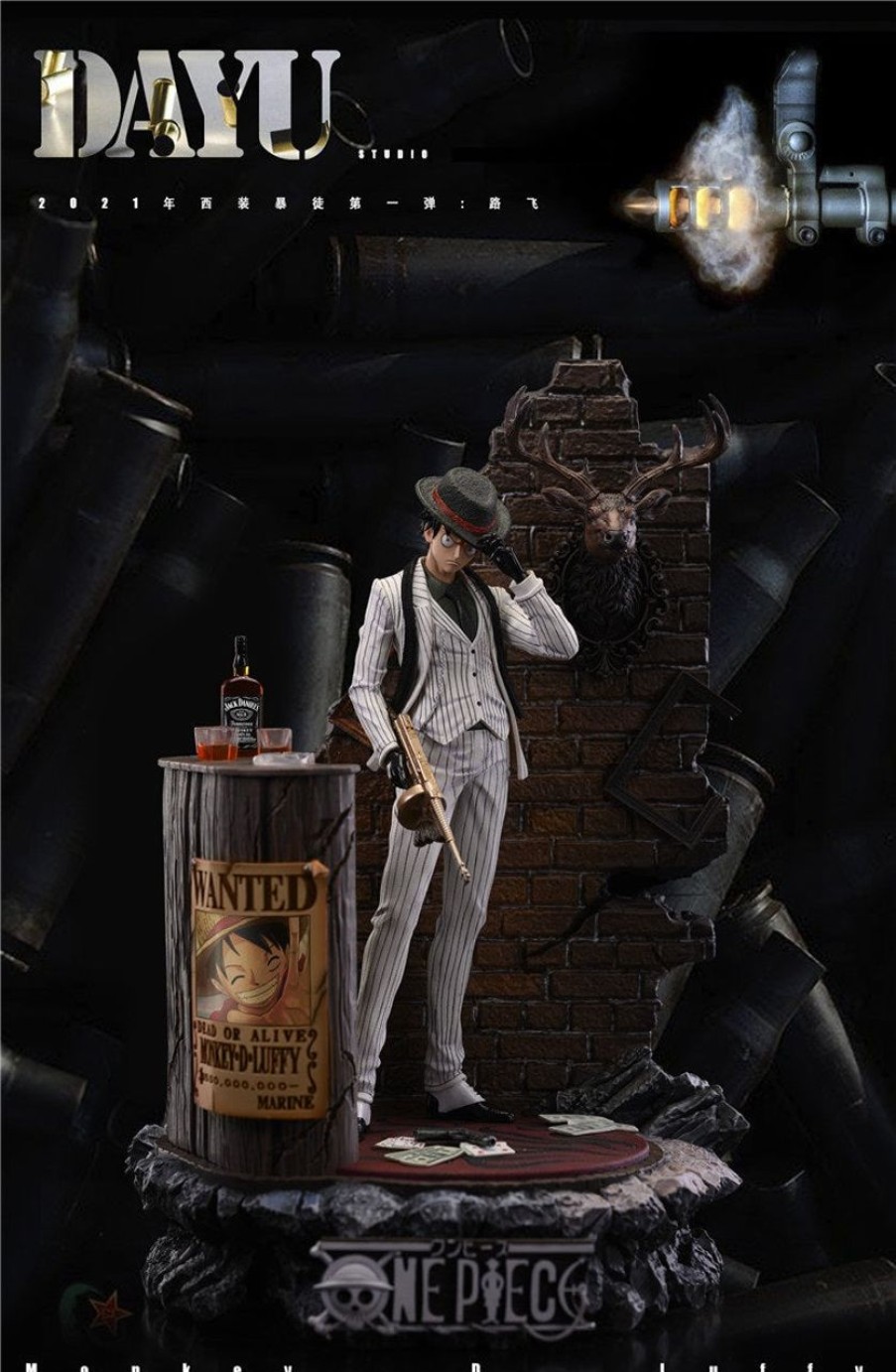 Anime Da Yu Studio One Piece Gk Figures | [Pre-Order] One Piece Gk Figures - Da Yu Monkey D Luffy Gk1509 | Gk Figure