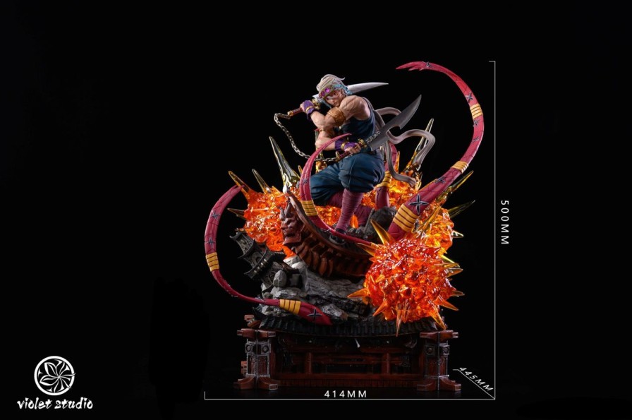 Anime Violet Studio Demon Slayer Gk Figures | [Pre-Order] Demon Slayer Gk Figures - Sound Pillar Uzui Tengen Gk1509 | Gk Figure