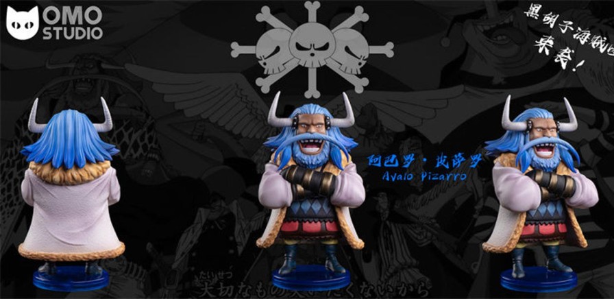 Anime OMO Studio One Piece Gk Figures | [Pre-Order] One Piece Gk Figures - Omo Blackbeard Pirates Pizarro And Van Augur Gk1509 | Gk Figure