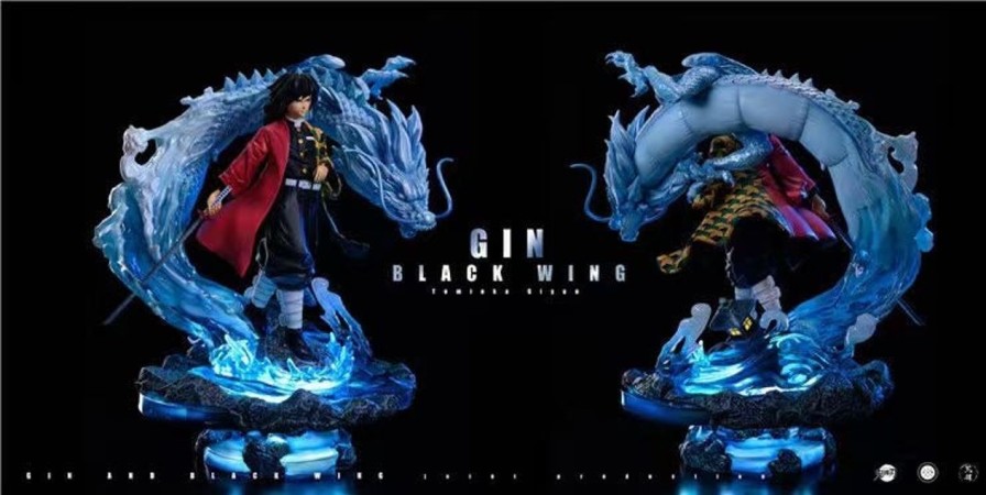 Anime GIN X Black Feather Studii Demon Slayer Gk Figures | [Pre-Order] Demon Slayer Gk Figures - Water Pillar Tomioka Giyu Gk1509 | Gk Figure