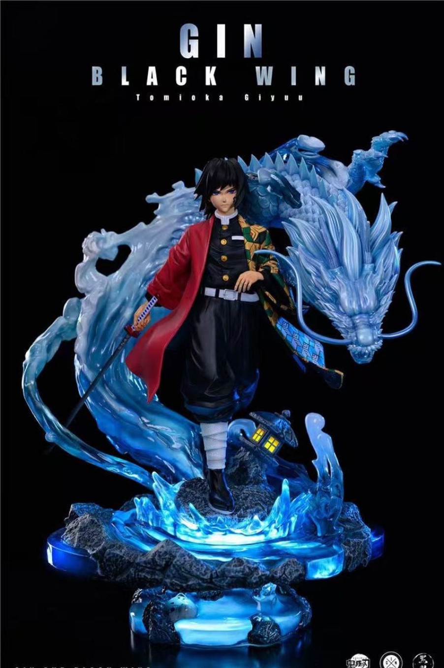 Anime GIN X Black Feather Studii Demon Slayer Gk Figures | [Pre-Order] Demon Slayer Gk Figures - Water Pillar Tomioka Giyu Gk1509 | Gk Figure